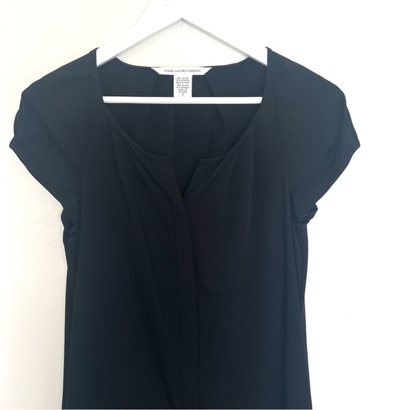 Diane von Furstenberg "Luisa" Dress stretch black - Picture 3 of 4